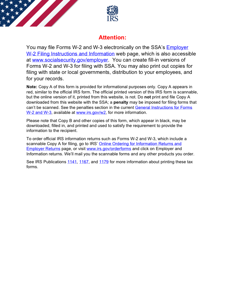 Preview of Fill Out Wage and Tax Statement (W-2) Online